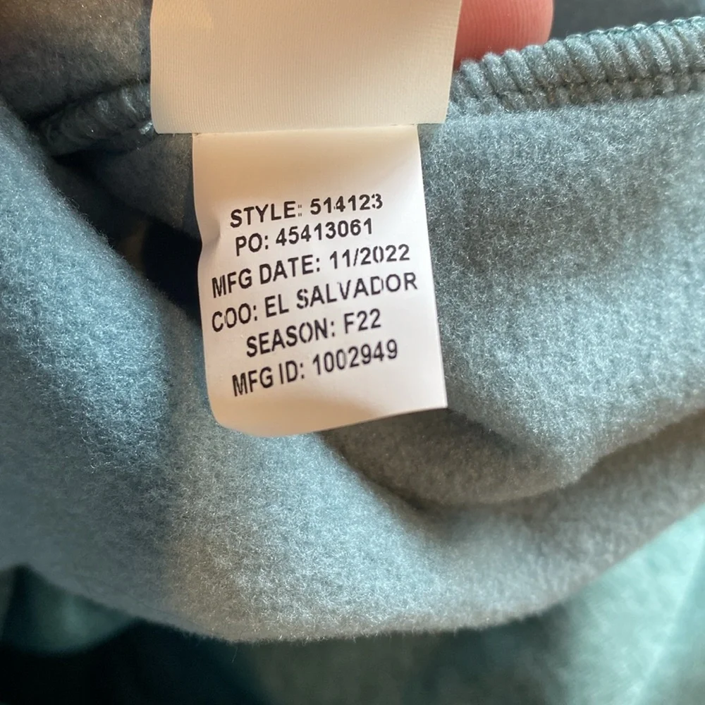 NWT L.L. Bean Slightly Fitted Mountain Fleece 1/2 Zip Pullover: Size Extra Large